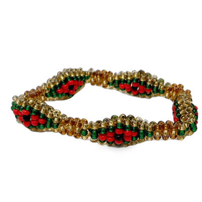 Ide bracelet, Diamond Style, Medium - Oshun Ibu Kole